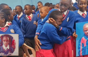 Sombre mood in Kiambu County, Grade Seven pupil Bridgit Njoki is buried, Murkomen 42 people died and 1500 arrested