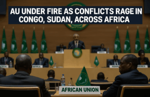 What has been AU discussing for so long? Or They meet and discuss to meet again?