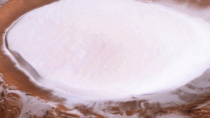 Mars may be cold, but it’s definitely not dry, scientists confirm