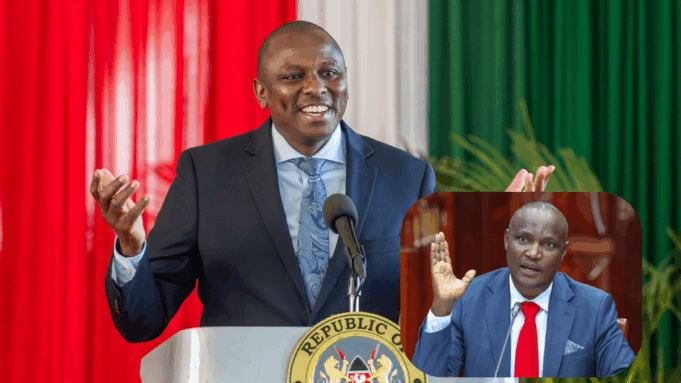 Ichung’wah Slams Mbadi Over Free Education Remarks: “He Never Consulted the President”