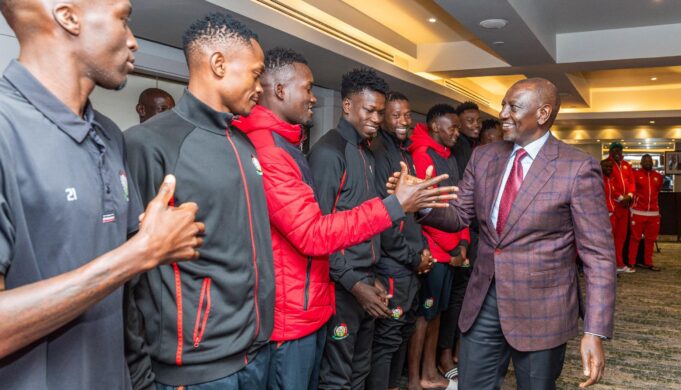 Ruto Boosts Harambee Stars’ Rewards to Ksh.2.5M Per Player for Zambia Clash
