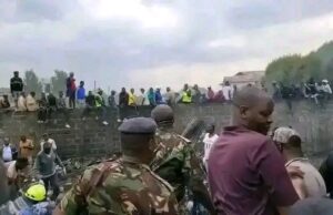 Panic and Sombre Mood as Plane Crashes in Kiambu, killing 6