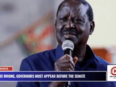 Raila is Wrong, Governors Must Appear Before the Senate and NG CDF Has to Go