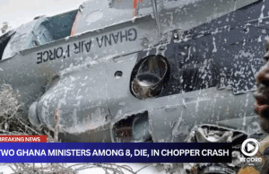 Two Ghanaian Ministers Among 8 Killed in Helicopter Crash