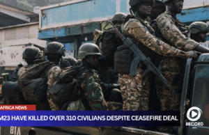 M23 have killed over 310 civilians despite Ceasefire Deal