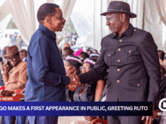 Orengo reappears in public greeting Ruto and Raila after health speculations