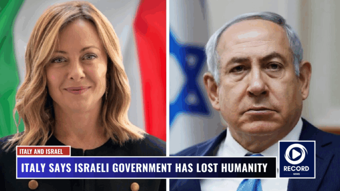 Italy Says Israeli Government Has “Lost Humanity” Amid Gaza Conflict