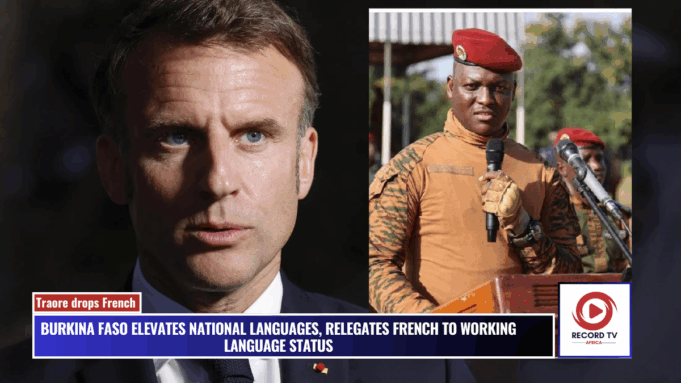 Burkina Faso Elevates National Languages, Relegates French to Working Language Status