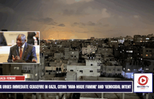 South Africa Urges Immediate Ceasefire in Gaza, Citing ‘Man-Made Famine’ and ‘Genocidal Intent