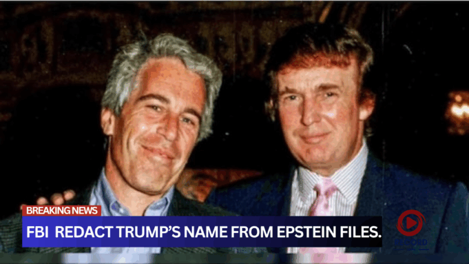 FBI Accused of Scrubbing Donald Trump’s Name from Epstein Files in Explosive Allegations