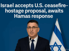 Israel accepts U.S. ceasefire-hostage proposal, awaits Hamas response