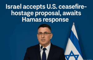 Israel accepts U.S. ceasefire-hostage proposal, awaits Hamas response