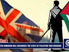 Britain to Recognise State of Palestine on Sunday, September 22