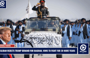 Taliban rejects Trump demand for Bagram, vows to fight for 20 more years