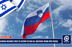Slovenia Becomes First EU Nation to Ban All Weapons Trade With Israel