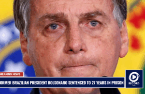 Former Brazilian President Jair Bolsonaro sentenced to 27 years in prison