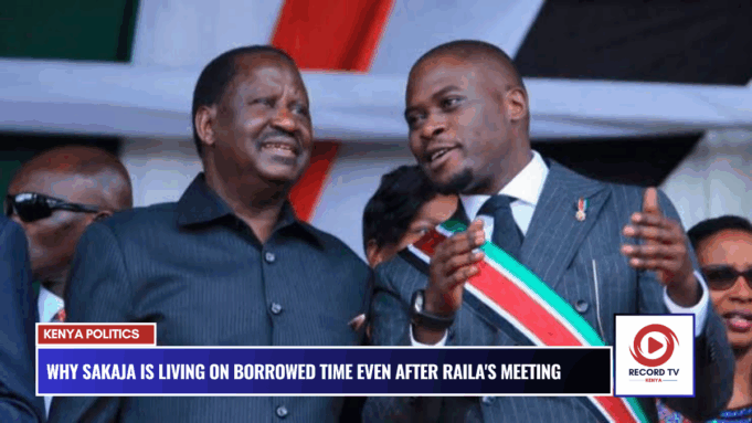 Why Sakaja is Living on Borrowed Time