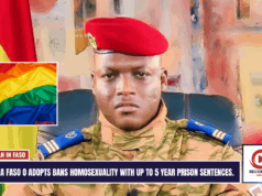 Burkina Faso Criminalizes Homosexuality With Harsh Penalties, Foreigners Face Deportation