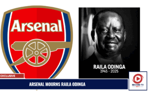 Arsenal Football Club Mourns Raila Odinga, Hails His Legacy Beyond Politics