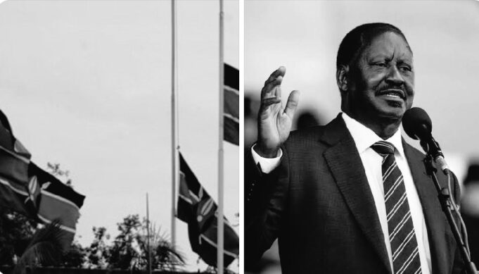 Raila Odinga Breaks His Father’s Curse, accorded military honours state funeral